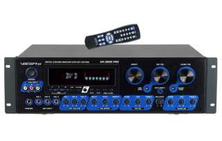 VocoPro KR 3808 300W Karaoke Receiver Mixer Amplifier  