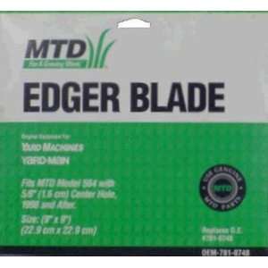   OEM 781 0748 MTD Edger Blade 9 Inch 3 Sided Star Patio, Lawn & Garden