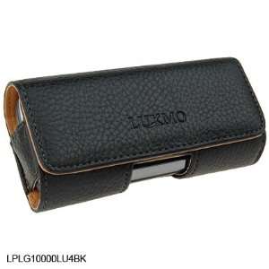 Leather Horizontal Pouch Carry Case Magnetic Flap Belt Clip for Garmin 