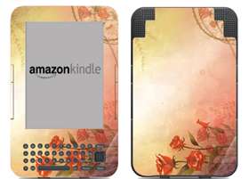  Kindle 3 Skin Sticker Cover Roses  