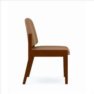   Chair Fabric Essex   Gold, Frame Finish Mahogany