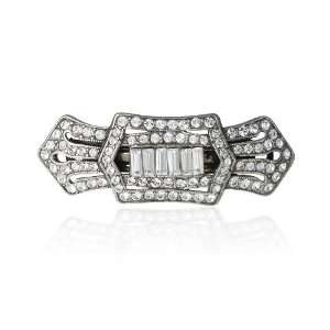  Ben Amun   Crystal Bow Hair clip Jewelry
