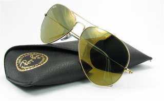 Ray Ban Aviator Large Metal RB3025 W3276 Gold/Gold Mirror 58mm 