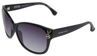 MICHAEL KORS WILMETTE M2754S 105 WHITE GOLD MK CHARM SUNGLASSES NEW 