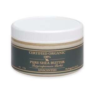   100 % USDA Certified Organic Shea Butter (4oz)