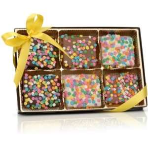 Confetti Belgian Chocolate Graham Crackers  Gift Box of 12