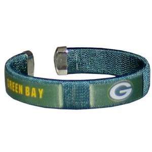  Green Bay Packers NFL Green Fan Band Cuff Bracelet Sports 