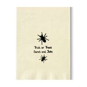   Stationery   Spiders Foil Stamped Guest Towels