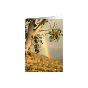  Happy Fathers day,Gum tree and rainbow , work colleague 