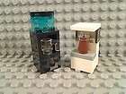 LEGO Black WATER DISPENSER & White COFFEE MAKER Cup Office Building 