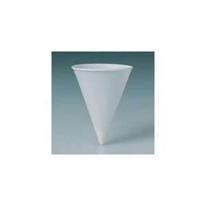   Solo 4 oz Rolled Treated Paper Water Cone Cup