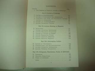 Personal Letters in Business 1941 A Guide to Correct Usage Etiquette 