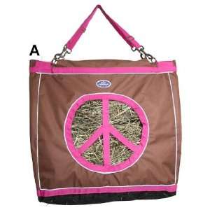   Originals Peace Lovin Horse Hay Bag Chocolate/Pink