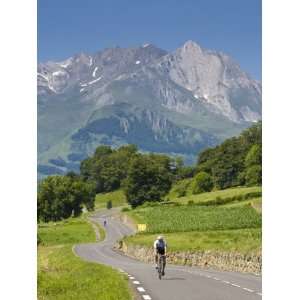 Cyclists, Grange Sous La Neige, Midi Pyrenees, France Photographic 