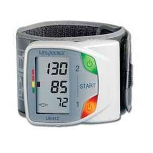  LifeSource Wrist Blood Pressure Monitor UB 512 Advanced 