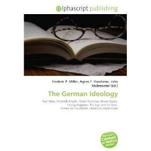  The German Ideology (9786134133562) Books