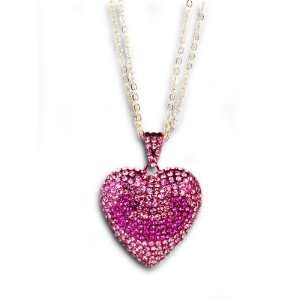  Elizabeth Jadore Mesh Heart Necklace Jewelry