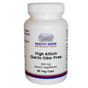   Naturals High Allicin Garlic, 500 mg, Vegetarian Tablets, 60 capsules