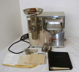   Model 230 Food Factory Hydraulic Press Juicer Grinder Complete  
