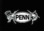 PENN FISHING TACKLE DECAL 10 X 5 INCHES 