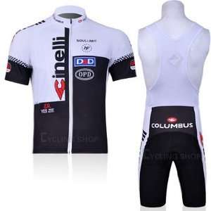 The hot new CINE white short sleeved jersey strap / breathable 