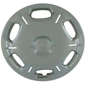    16S 16 Inch Clip On Silver Finish Hubcaps   Pack of 4 Automotive