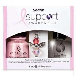  Seche Support Awareness Nail Set Beauty