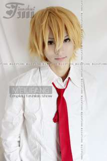 Kaichou wa Maid Sama usui takumi Blonde Cosplay Wig M01  