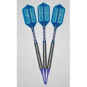 Fuzion Style 3   18 grams, 80% Tungsten, Soft Tip Darts   Deluxe 