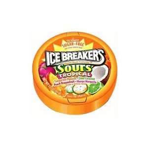  Ice Breakers Sours Tropical 8  1.5 oz tins Health 