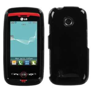   Black HARD Protector Case Snap on Phone Cover MetroPCS LG Beacon MN270