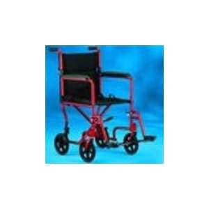   /Companion Chair 19 with Swingaway Footrest RED (Folding, Assembled