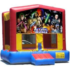  Star Wars 02 Bounce House Inflatable Jumper Art Panel 