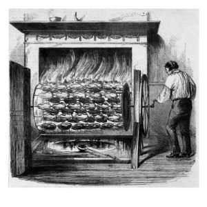  Roasting Fifty Six Geese at Once for the Inmates of the 