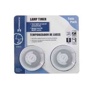  3 each Intermatic Lamp Timer Twin Pack (TN300CL61)