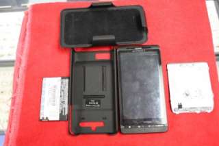 Motorola Droid X   8GB   Black (Verizon) Smartphone bad esn for flash 