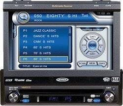 Jensen VM9512HD Mobile 7 Touch Screen Multimedia Receiver with HD 