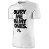Nike Bury Me in My One T Shirt   Mens   White / Black