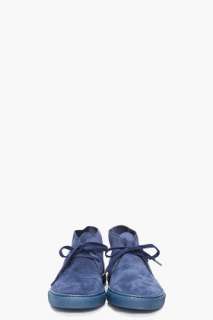 Common Projects Navy Chukka Suede Shoes for men  