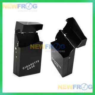 Automatic Switch Ejection Cigarette Case Pocket Black  