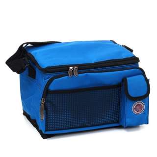   Bag Cooler Box Insulated Large Multiple Pockets Shoulder Strap  
