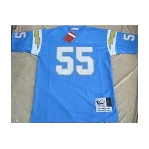  Junior Seau Throwback Jersey San Diego Chargers all sewn 
