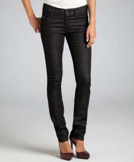 Diesel darkest blue stretch denim Hi vy straight leg jeans