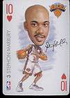 NY KNICKS PLAYER STEPHON MARBURY NBA SCRAPBOOKING STICKERS  