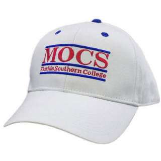   SOUTHERN COLLEGE MOCS MOCCASIN SNAPBACK WHITE RED BLU NCAA RETRO