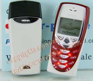 NOKIA 8310 Mobile Phone GSM DualBand Unlock original Refurbished GSM 