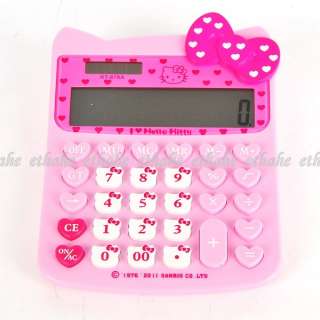 Hello Kitty Portable Basic Electronic Calculator E1GKG4  