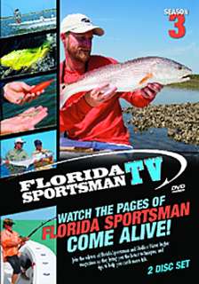 FLORIDA SPORTSMAN SEASON 3 ~ 2 DVD SET ~ Fishing NEW  