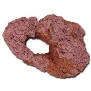  CARVED ROCK LAVA   Small   Red