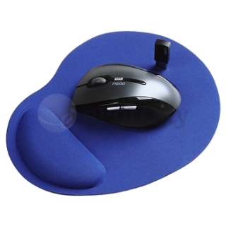 Wrist Comfort Mouse Pad Mice Pad for Optical Mouse(BLUE)  